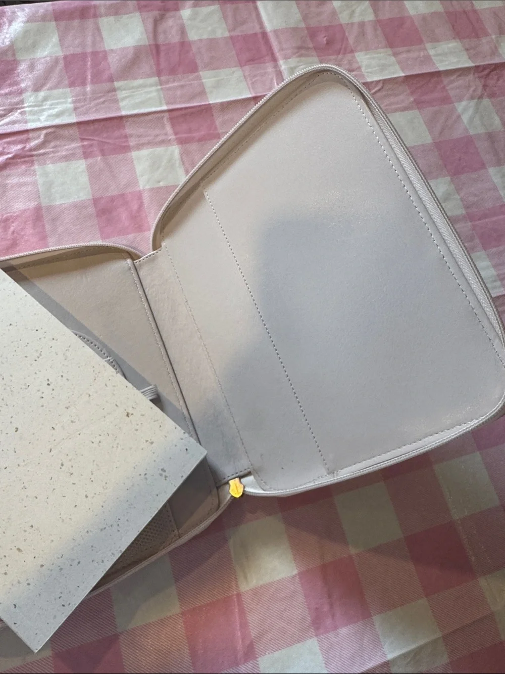 Soft Pink Tablet Sleeve Case with Zipper